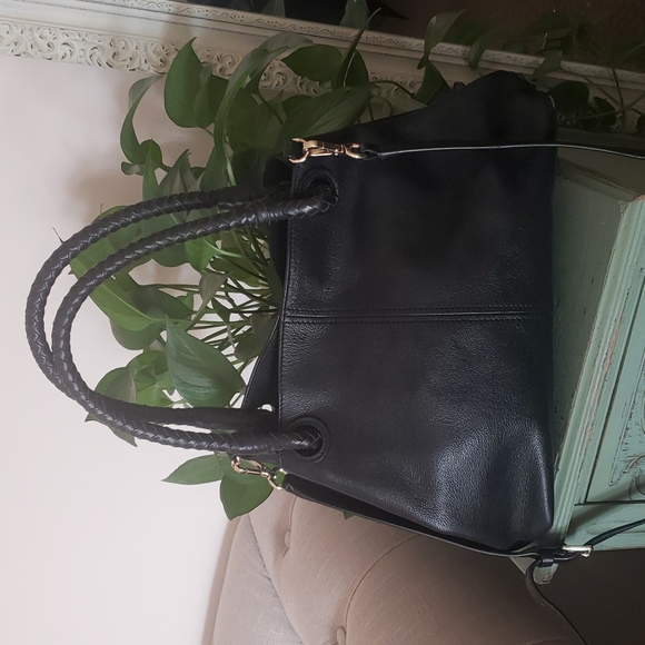 Cole Haan Black Leather Bag - Picture 1 of 8